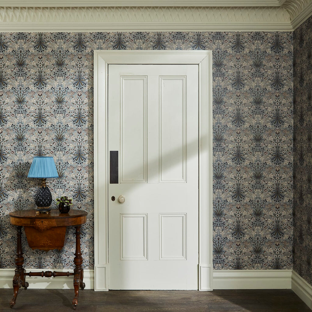 HYACINTH Wallpaper - Dove Grey