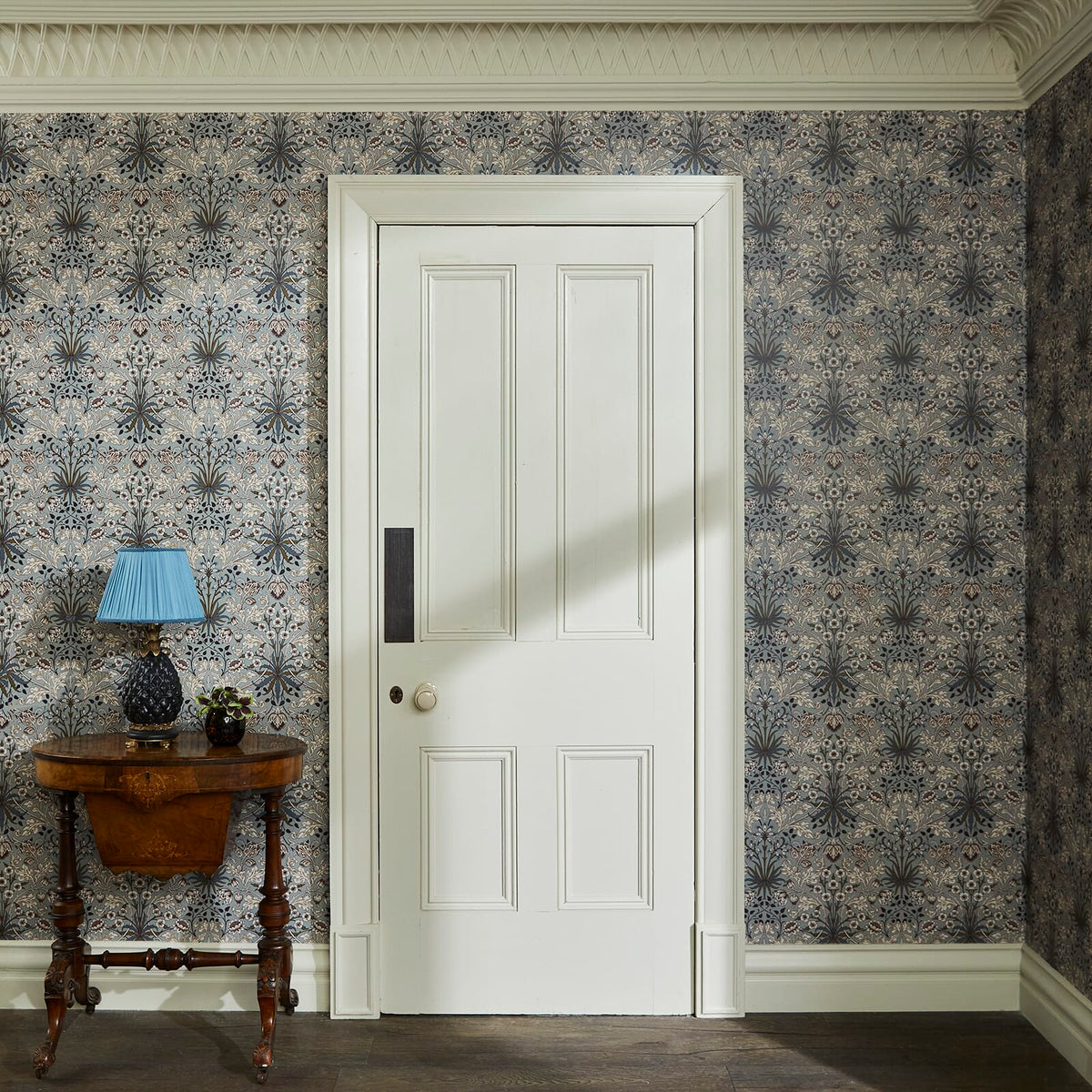 HYACINTH Wallpaper - Dove Grey