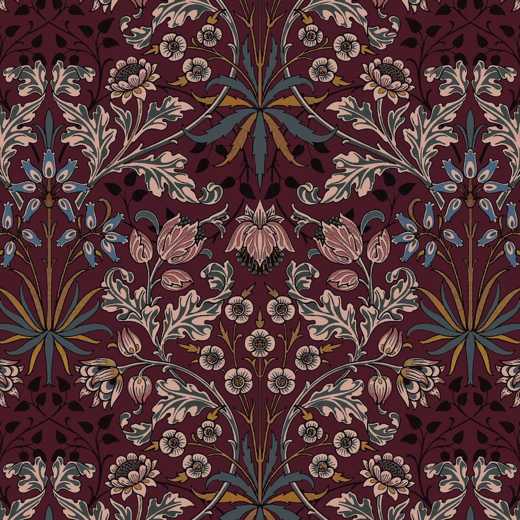 HYACINTH Wallpaper - Mulberry