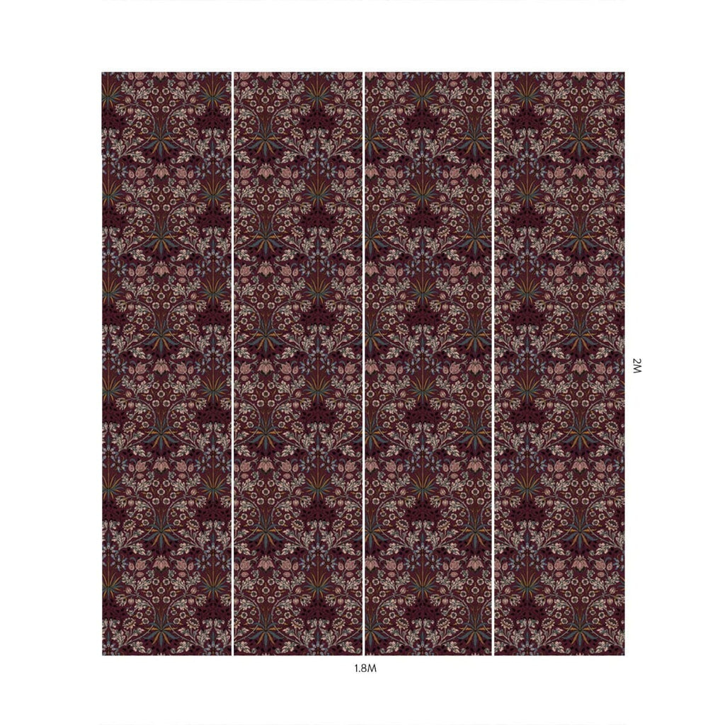 HYACINTH Wallpaper - Mulberry
