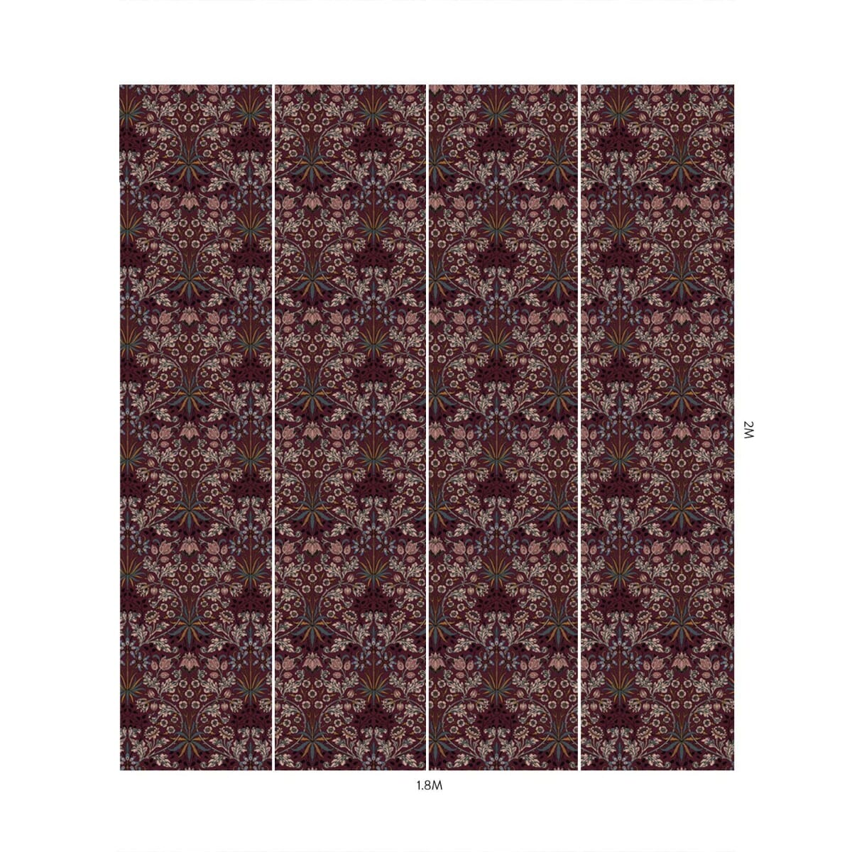 HYACINTH Wallpaper - Mulberry