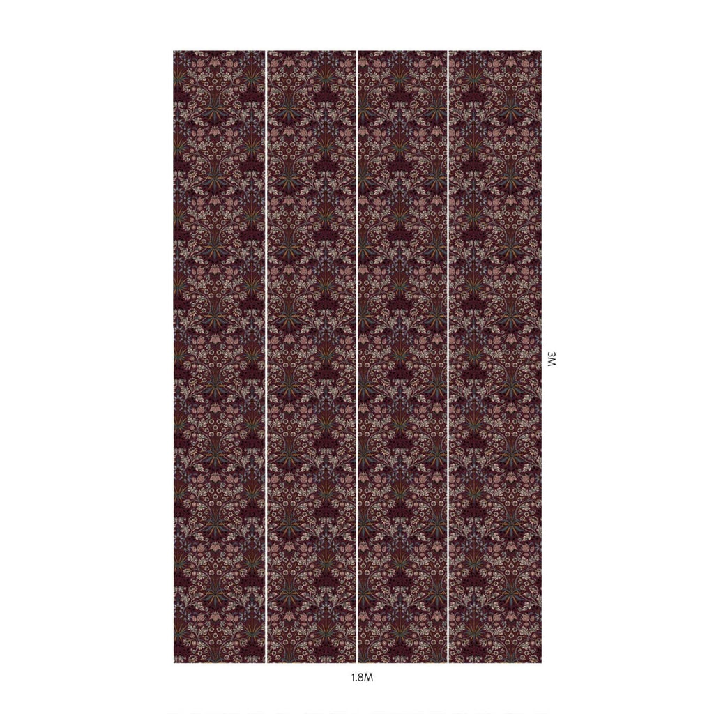 HYACINTH Wallpaper - Mulberry