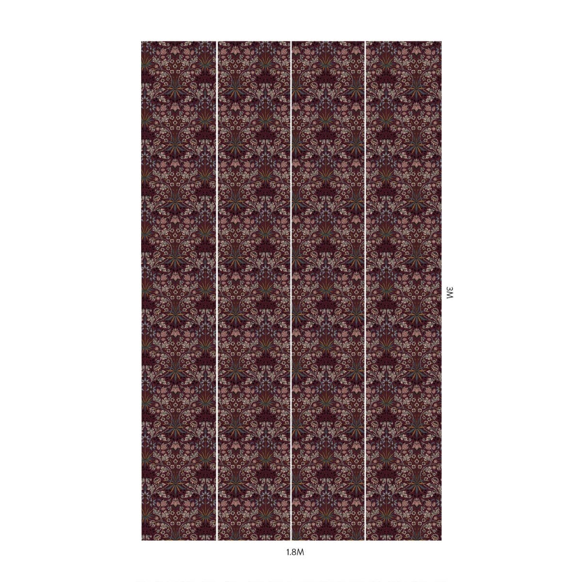 HYACINTH Wallpaper - Mulberry