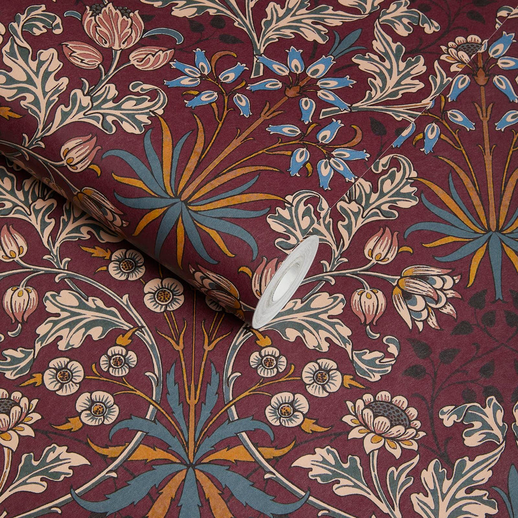 HYACINTH Wallpaper - Mulberry
