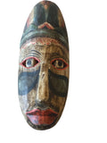 painted ghana mask wall decor