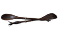 wooden salad utensils