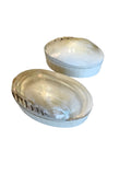pair shell shape bone box