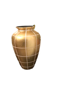 Gold Leaf Vase