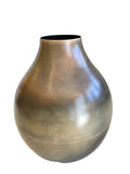 metal vase