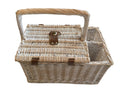rattan picnic basket for 2