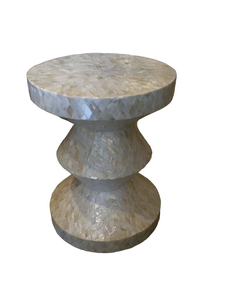 capiz side table