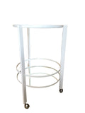 mid century bar cart