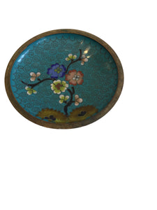 VINTAGE CLOISONNE PLATE