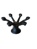 black metal 6 taper holder