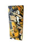 indian yellow cello cigar box