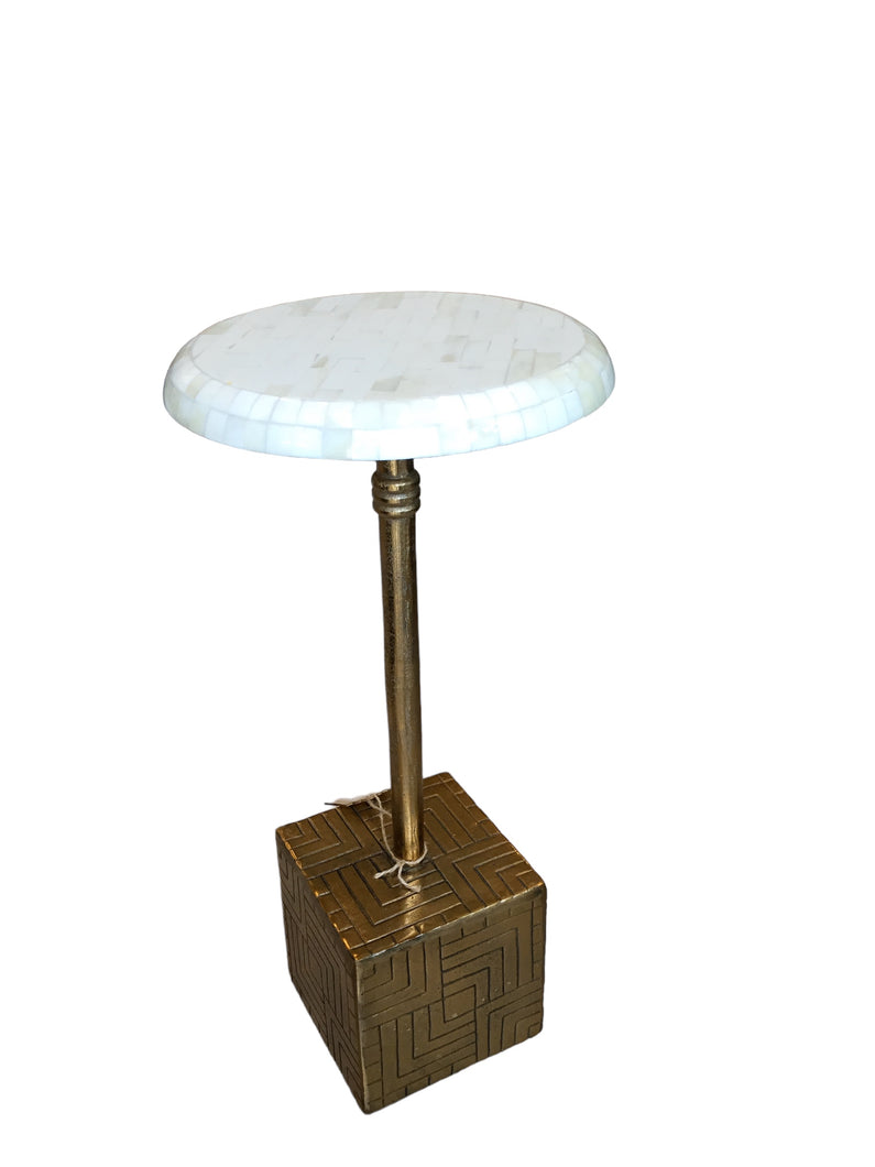 bone top drink table