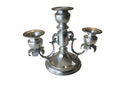 pewter candleabra