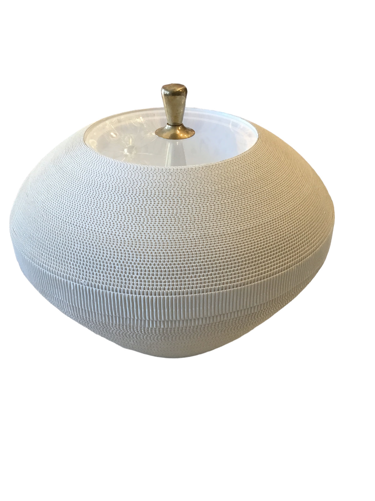 corrugated cardboard ice bucket