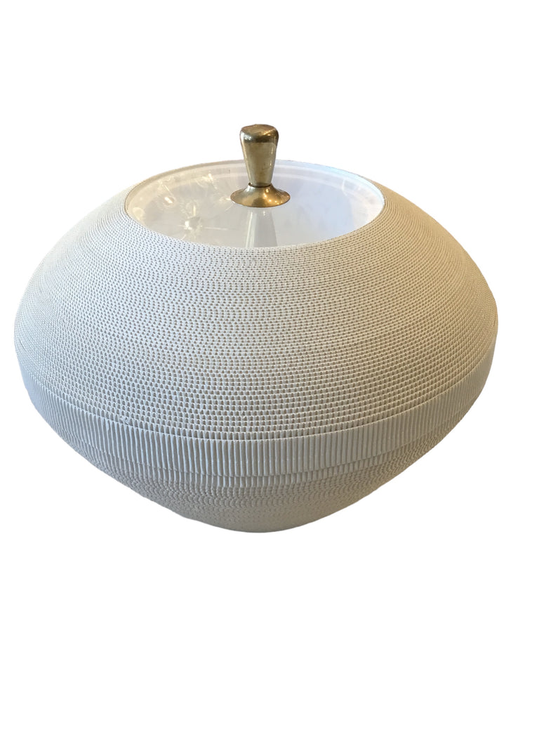 corrugated cardboard ice bucket