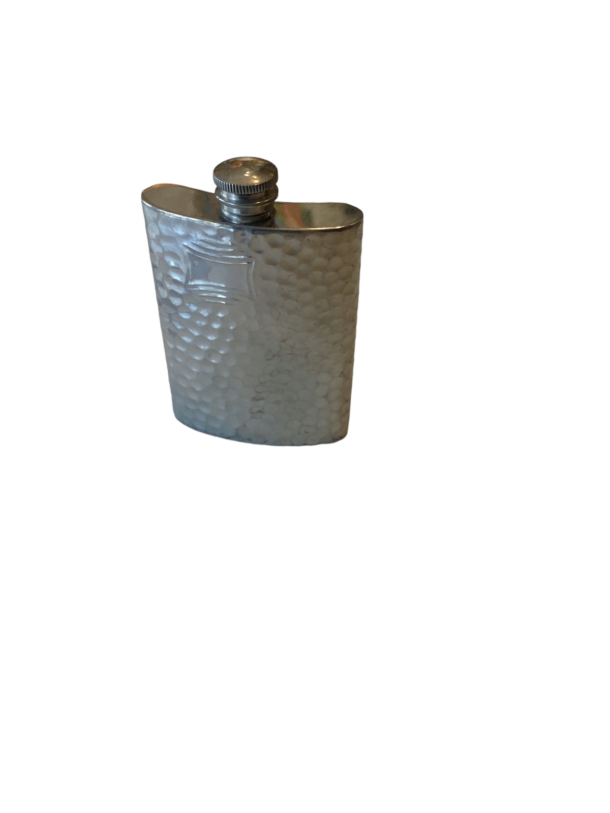 sheffield hammered flask