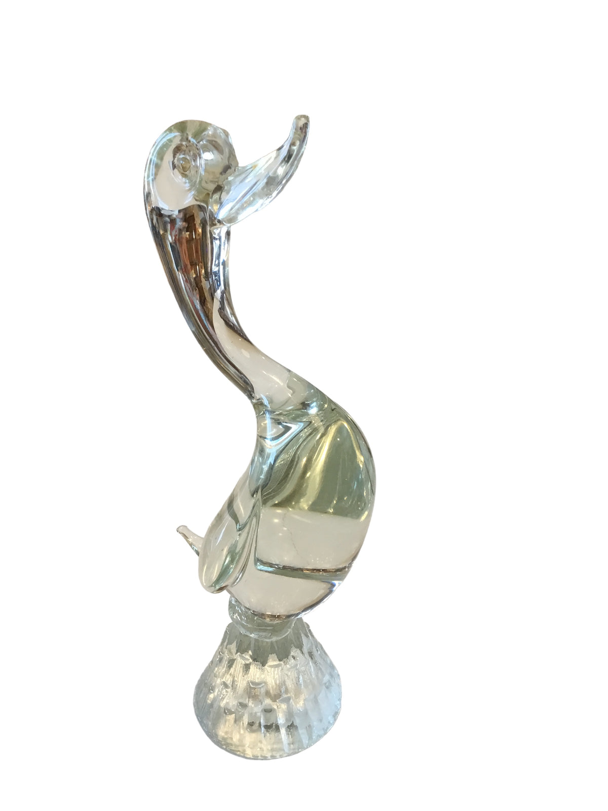 medium glass duck