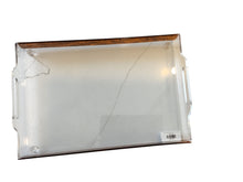 Load image into Gallery viewer, LUCITE WITH FAUX WOOD GRAIN TRAY