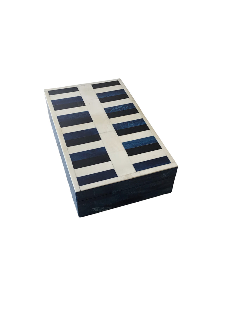 blue bone inlaid box