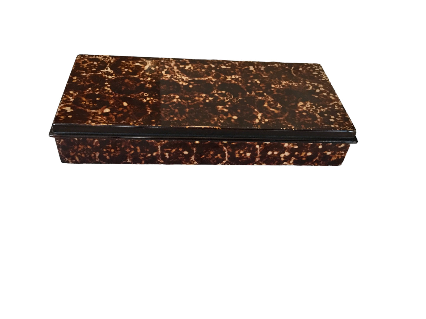 Lacquer Rectangle Box with Lid