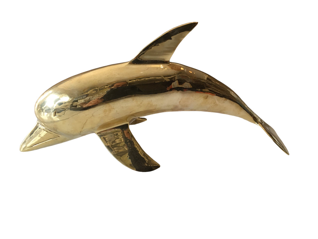 brass dolphin