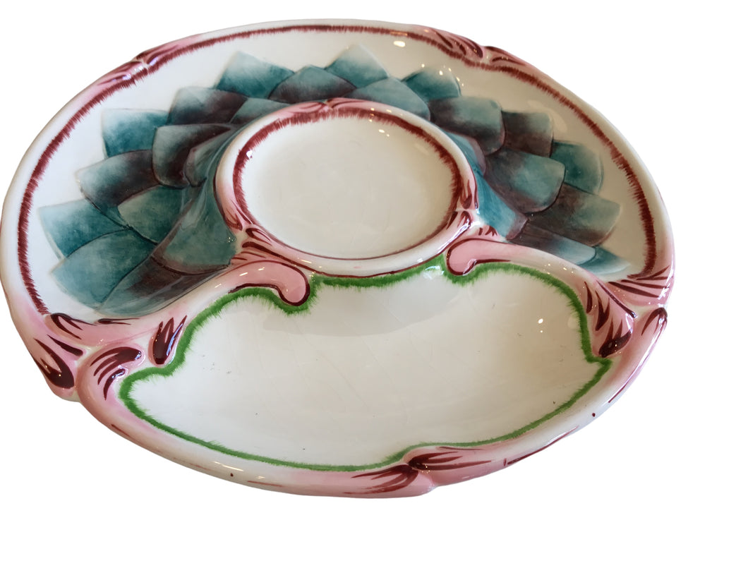 ARTICHOKE SERVING PLATE