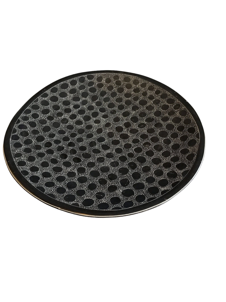 decorative soap stone plate