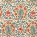 Iris & Rose in Indigo/Crimson by Morris & Co.