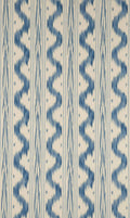 Wallpaper toile de nantes wallpaper in Bleu ancien