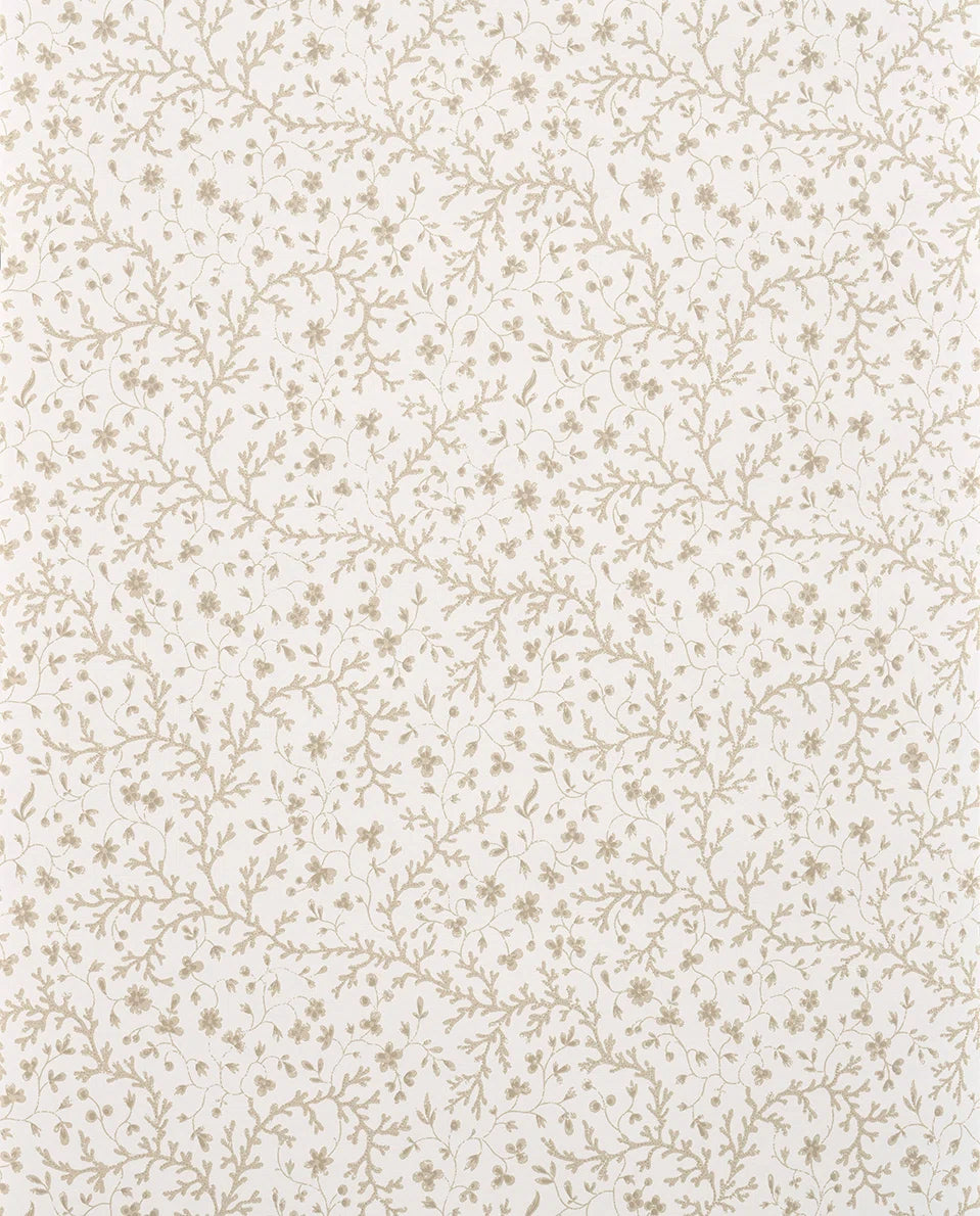 Fleurs de corail wallpaper in BEIGE