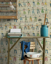 Load image into Gallery viewer, LITTLE PEOPLE WALLPAPER