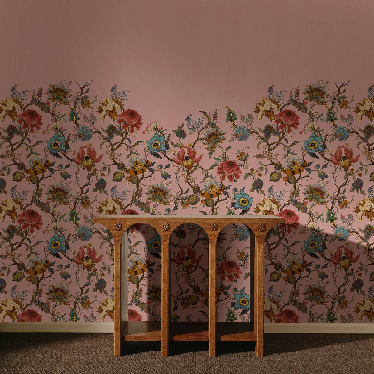 ARTEMIS CLIMBING WALLS Wallpaper - Blush