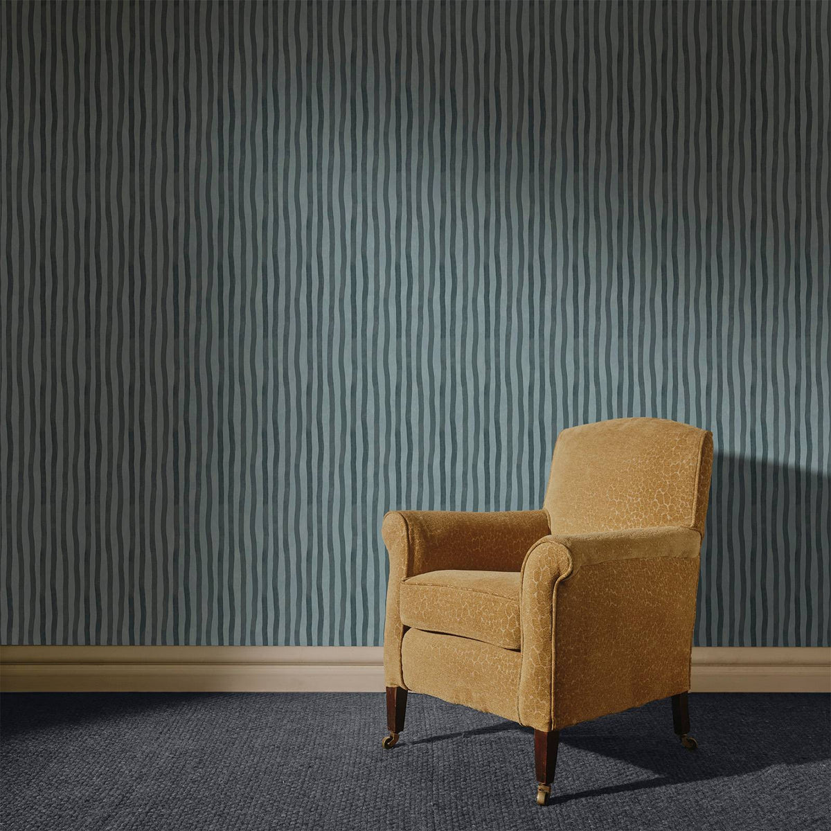 ARTIST'S STRIPE Wallpaper - Apatite