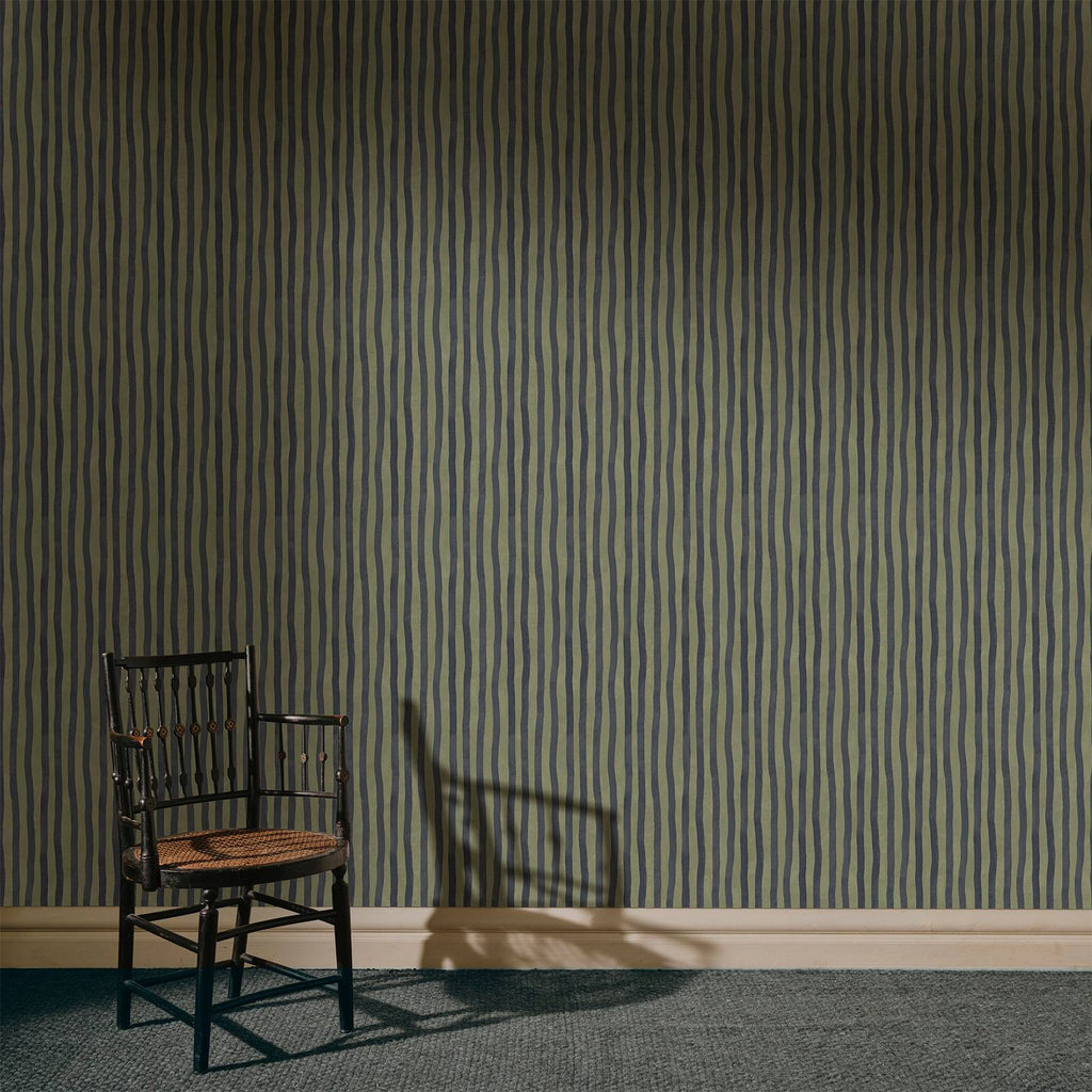 ARTIST'S STRIPE Wallpaper - Laurustine & Galaxias