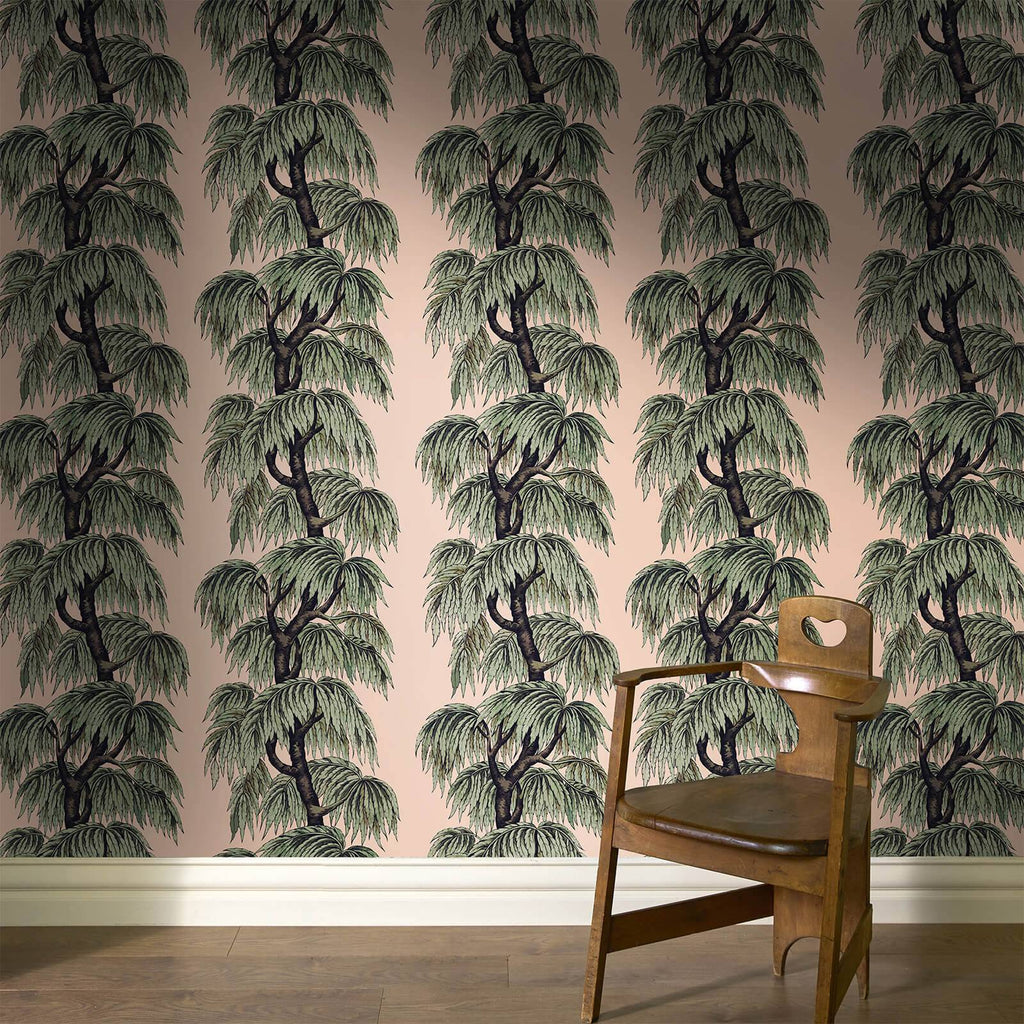 BABYLON Wallpaper Blush / Willow