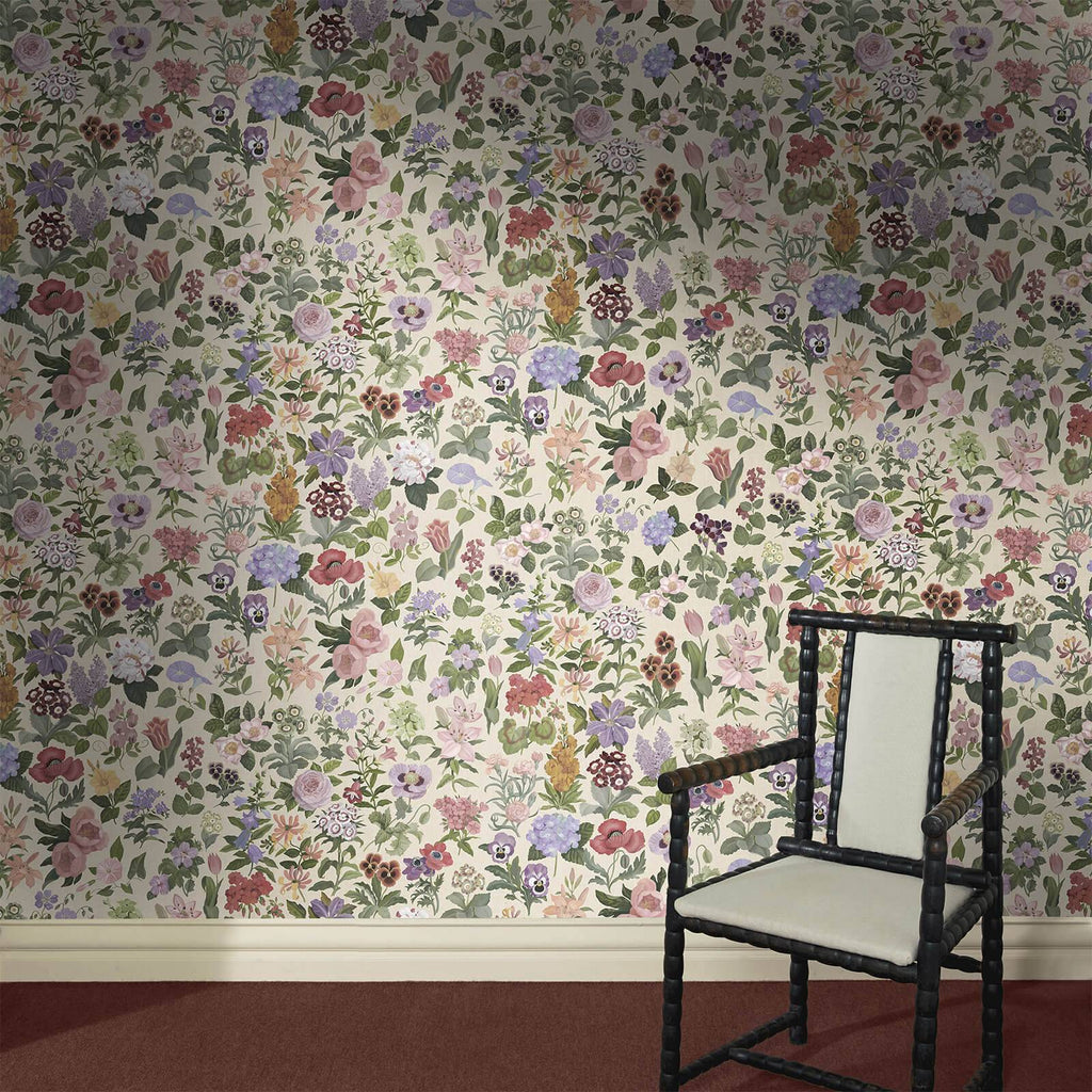 FLORALIA Wallpaper - Ecru