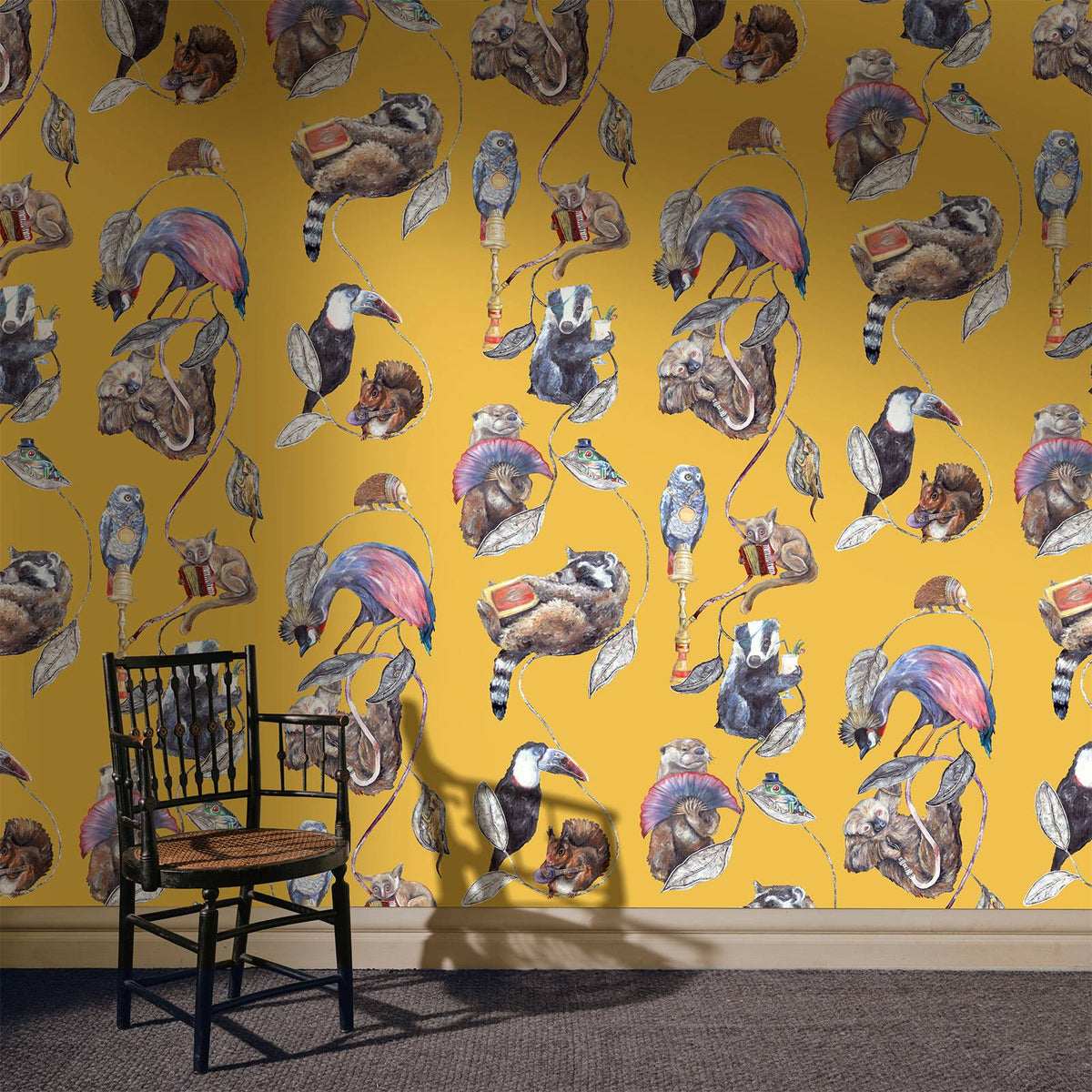 HACKNEY EMPIRE Wallpaper - Ochre