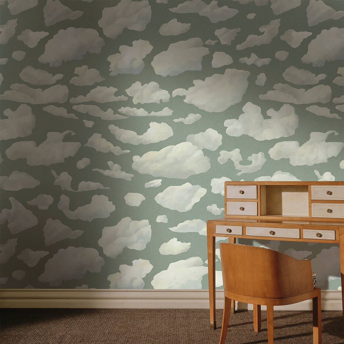STRATUS Wallpaper - Sage