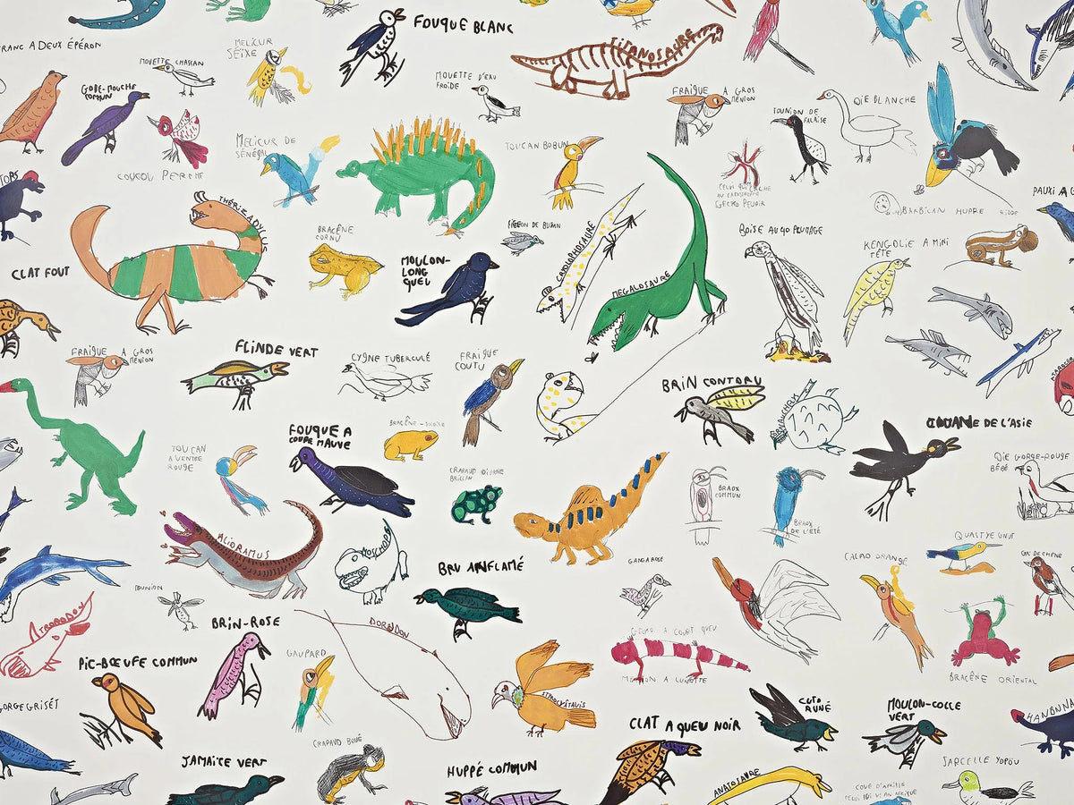 Encyclopedie wallpaper in Multicolore