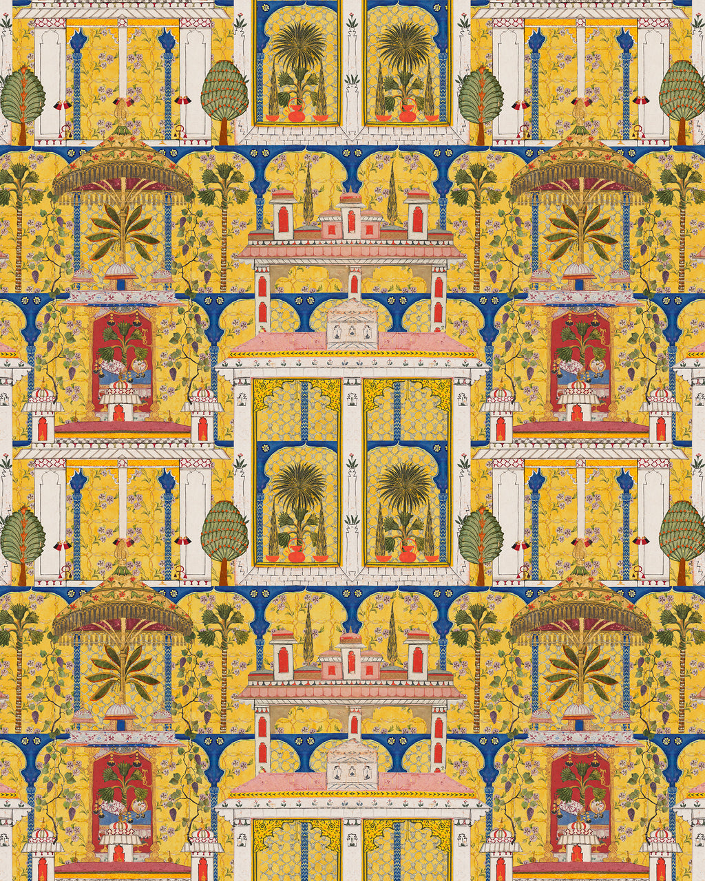 MAJORELLE GARDEN WALLPAPER