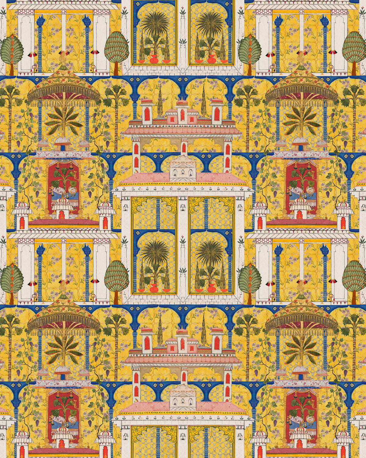 MAJORELLE GARDEN WALLPAPER