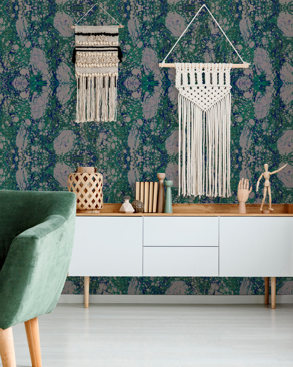 MARBLED PAPER WALLPAPER