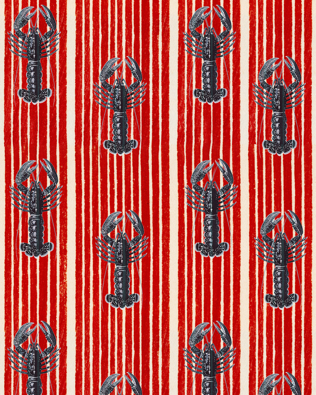 MEDITERRANEAN LOBSTERS WALLPAPER