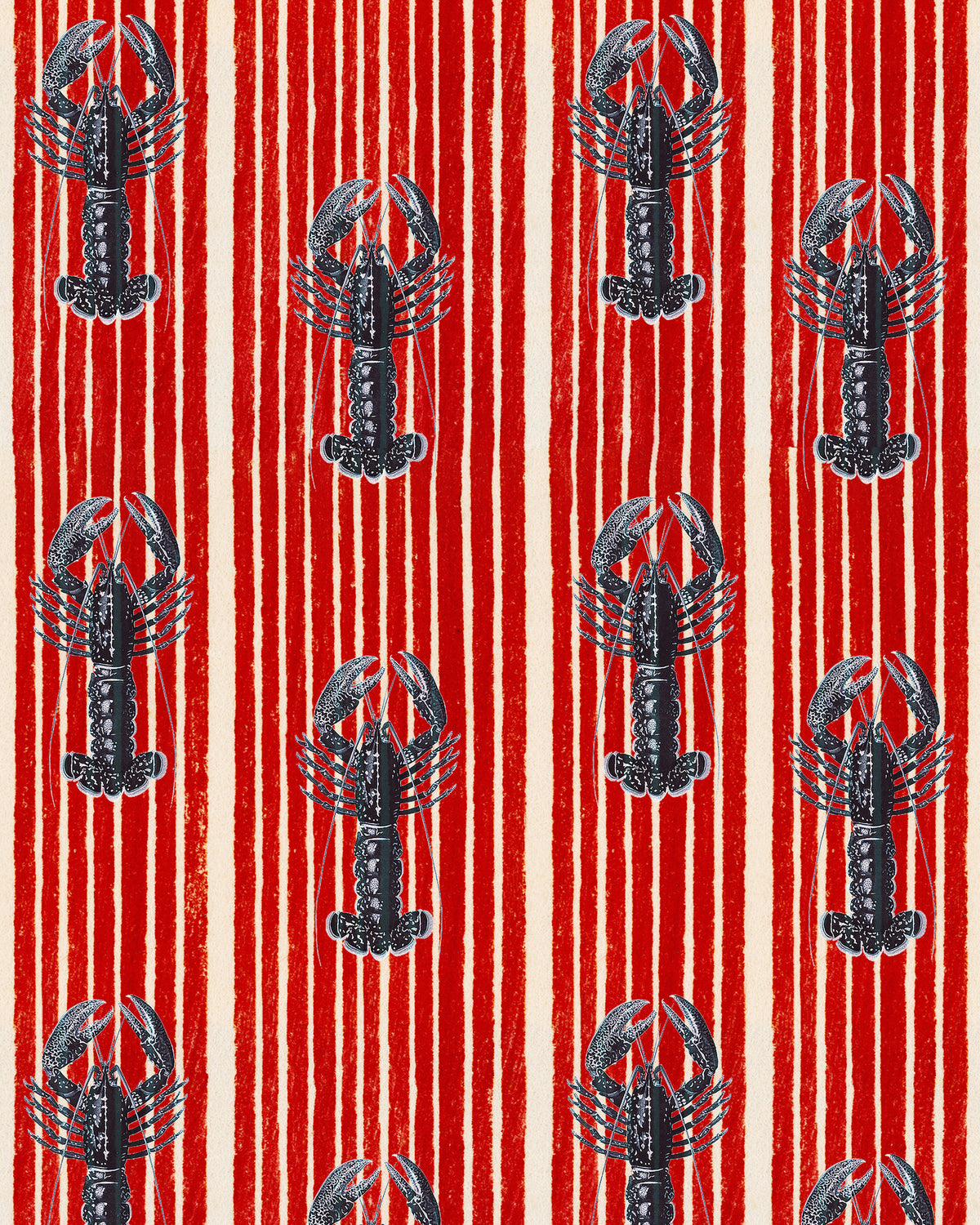 MEDITERRANEAN LOBSTERS WALLPAPER