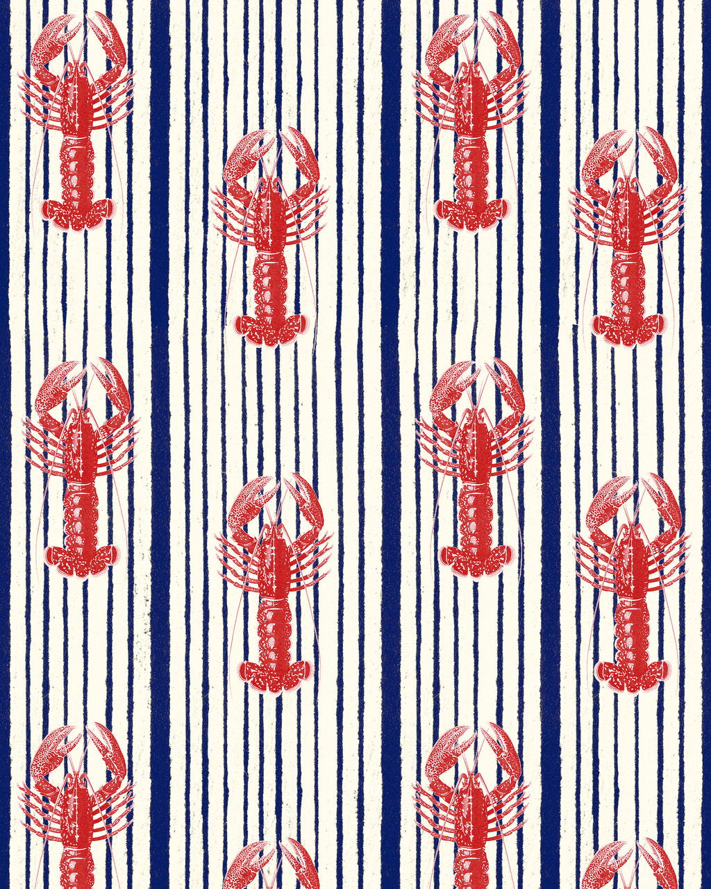 MEDITERRANEAN LOBSTERS WALLPAPER