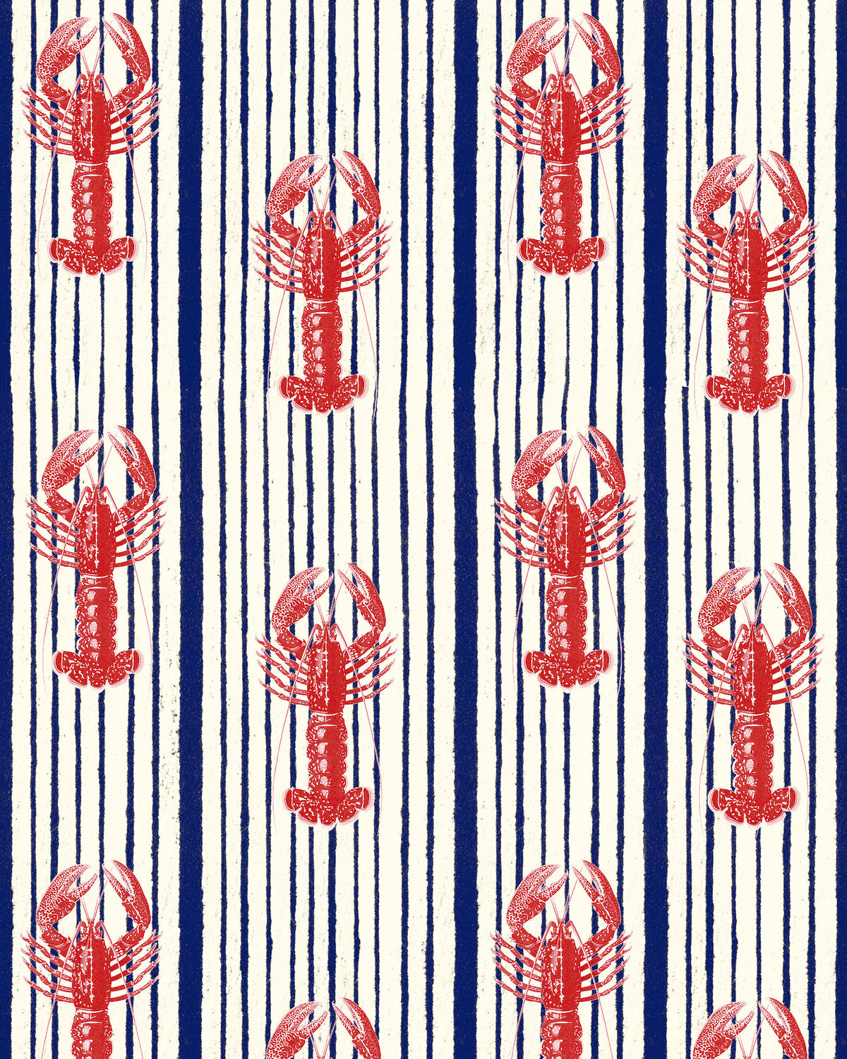 MEDITERRANEAN LOBSTERS WALLPAPER